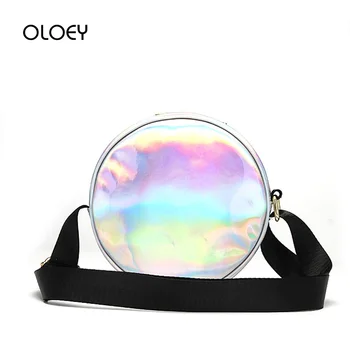 

Clear Transparent PVC Shoulder Messenger Bags Women Laser Handbags Purse Women Bag sac a main femme Crossbody Bag Top-handle Bag