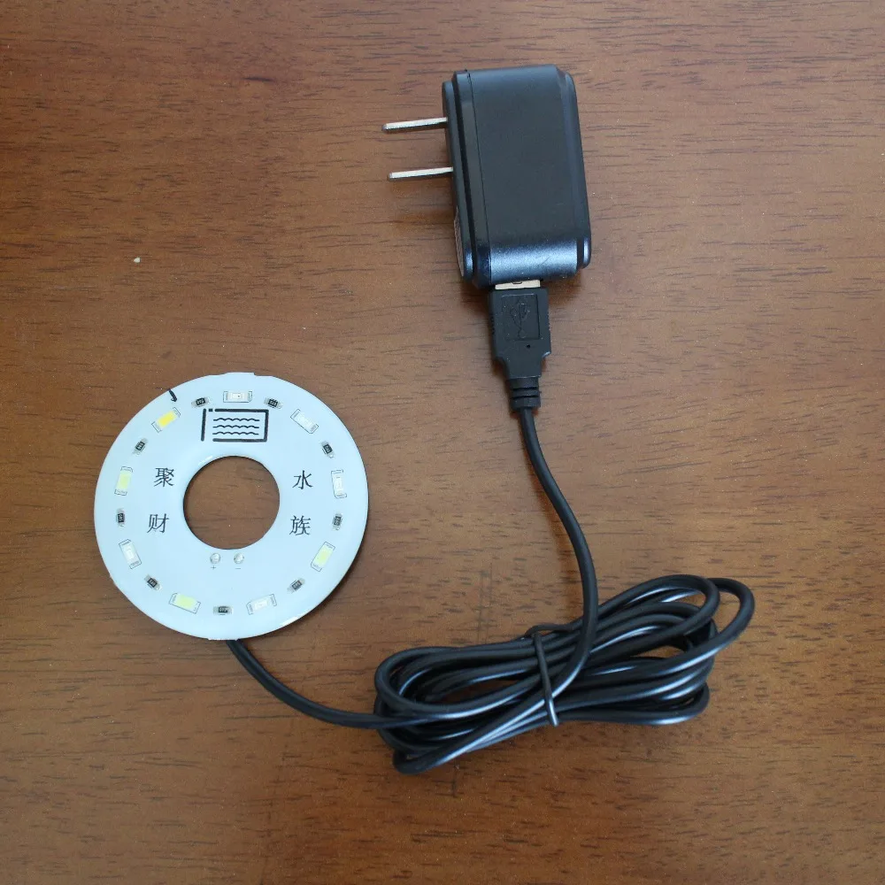 

Aquarium LED Light Desktop Fish Tank Base Light Colorful Led