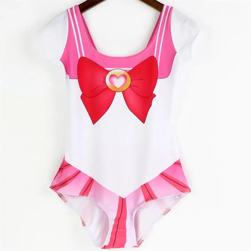 

Best Selling Cartoons Women Sexy One-pieces Swimsuit Bikini Girl Female Swimwear 3D Lovely S-4XL Beachwear Bodysuit Leotard