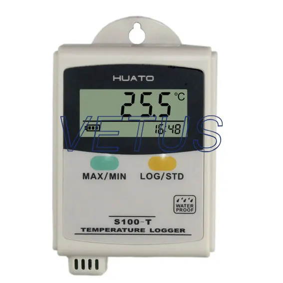 

S100-T LCD display 43000 reading temperature data logger High accuracy Temp. Data Logger