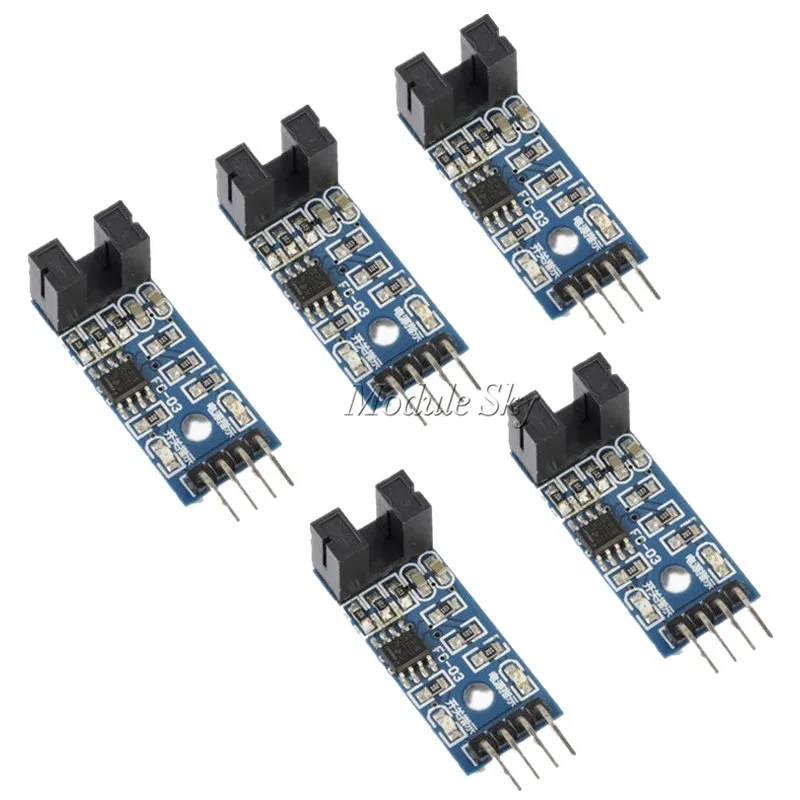5PCS Slot Type IR Optocoupler Speed Sensor Module LM393 for Arduino-in ...