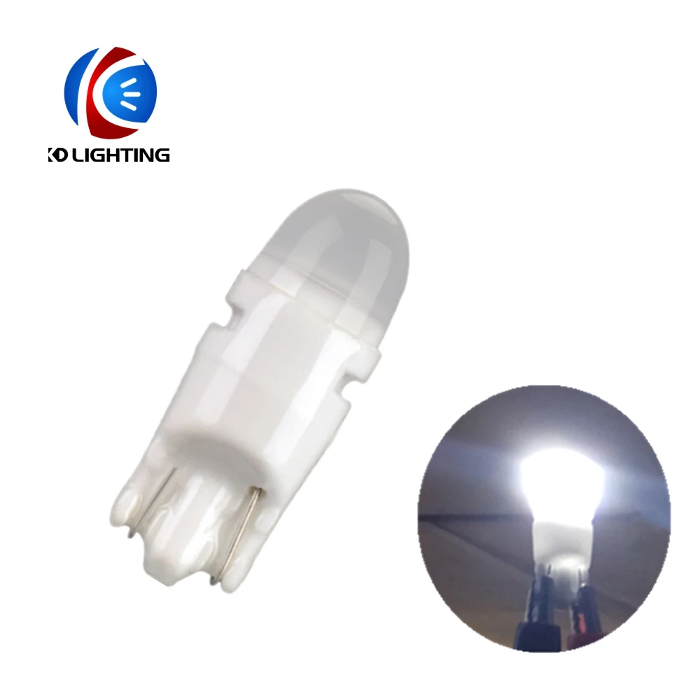 KD 100 шт. новая керамика яркая T10 2835 2SMD Светодиодная лампа интерьерная зазор свет