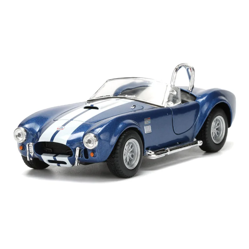 

1:32 Alloy Convertible Car Model Toy Shelby Cobra Simulated Cabriolet Pull Back Boy Cars Kids Toys