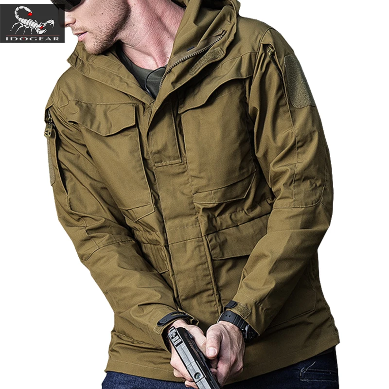 IDOGEAR M65 армейская одежда для Великобритании и США тактическая ветровка мужское