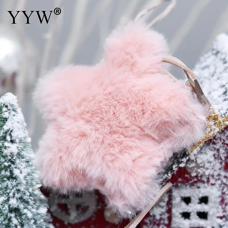 

Cute Pink Christmas Tree Decor Christmas Hanging Home Party Tree Ornament Gift New Year Christmas Decorations Party Supplies