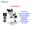 Luckyzoom 3.5X-180X AUMENTO DE Simul-Focal Trinocular Zoom estéreo microscopio SZM2.0X SZM0.5X lente envío gratis ► Foto 3/6