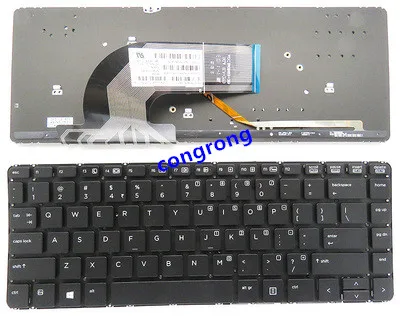 WJY Laptop Keyboard Replacement for HP PROBOOK 640 440 445 G1 G2 640 645 430 G2 KEYBOARD US Version 