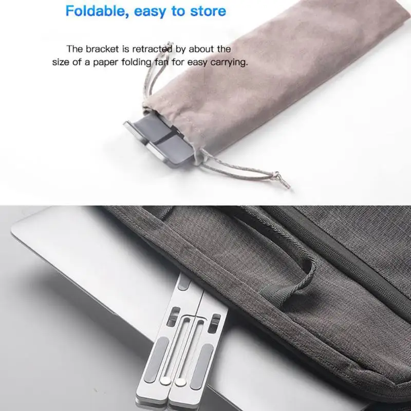 Портативная подставка для ноутбука Подставка для ноутбука из алюминиевого сплава