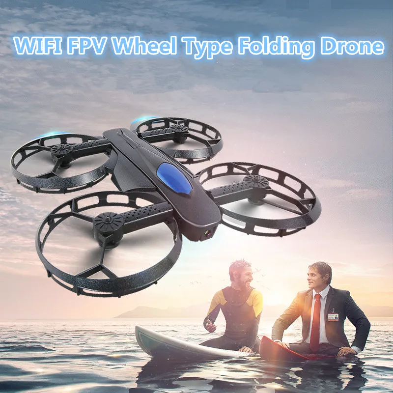  New WIFI FPV Smartphone Control H45 Foldable Pocket Selfie Drone 2MP camera attitude hold remote co