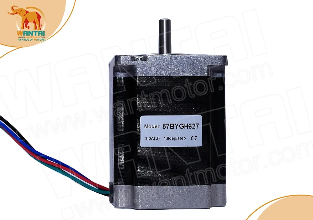 (Germany Ship No Tax) 1 PC High Nema 23 Wantai Stepper Motor 287oz-in 2 phase 57BYGH627 CNC Mill Cut Engraver Laser | Обустройство
