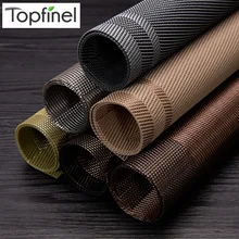 Set of 4 PVC Placemat for Table Mat Pad Drink Wine Coasters Bamboo Placemats Dining Table Place Mat Kitchen & Table Linens