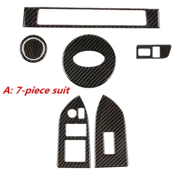 

For Subaru BRZ Toyota 86 Interior Car Carbon Car Sticker Steering Wheel Panel Windows Control Panel Ignition Device Car styling
