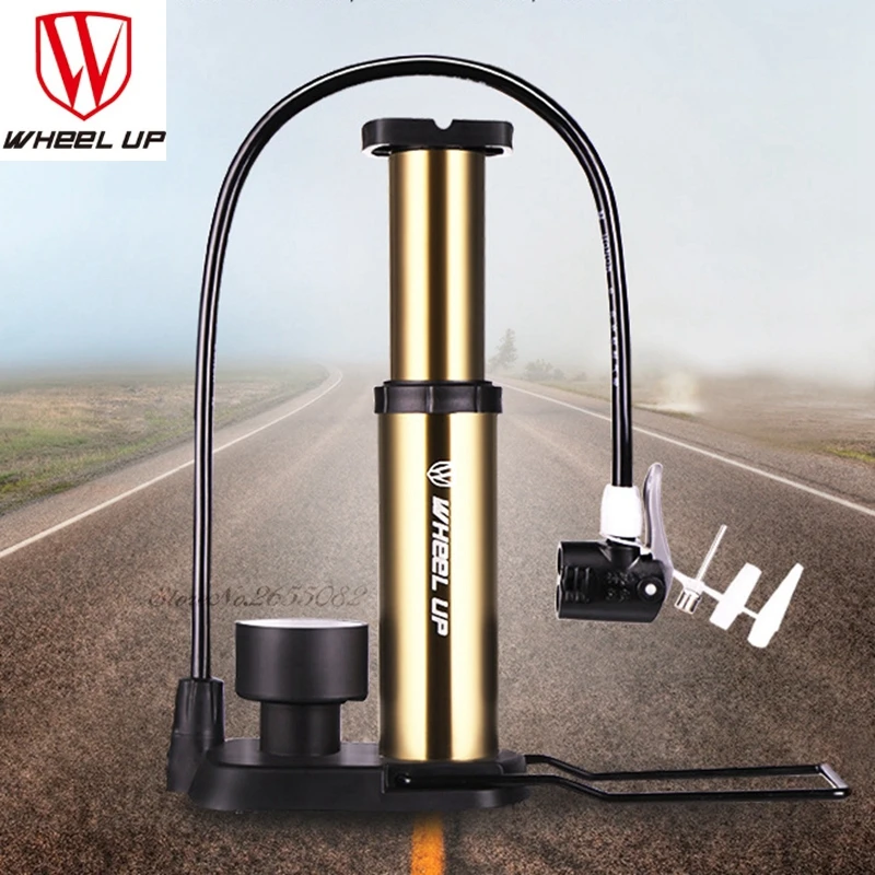 New Bike Pumps Portable Aluminum Alloy Mountain Bike Road Cycling