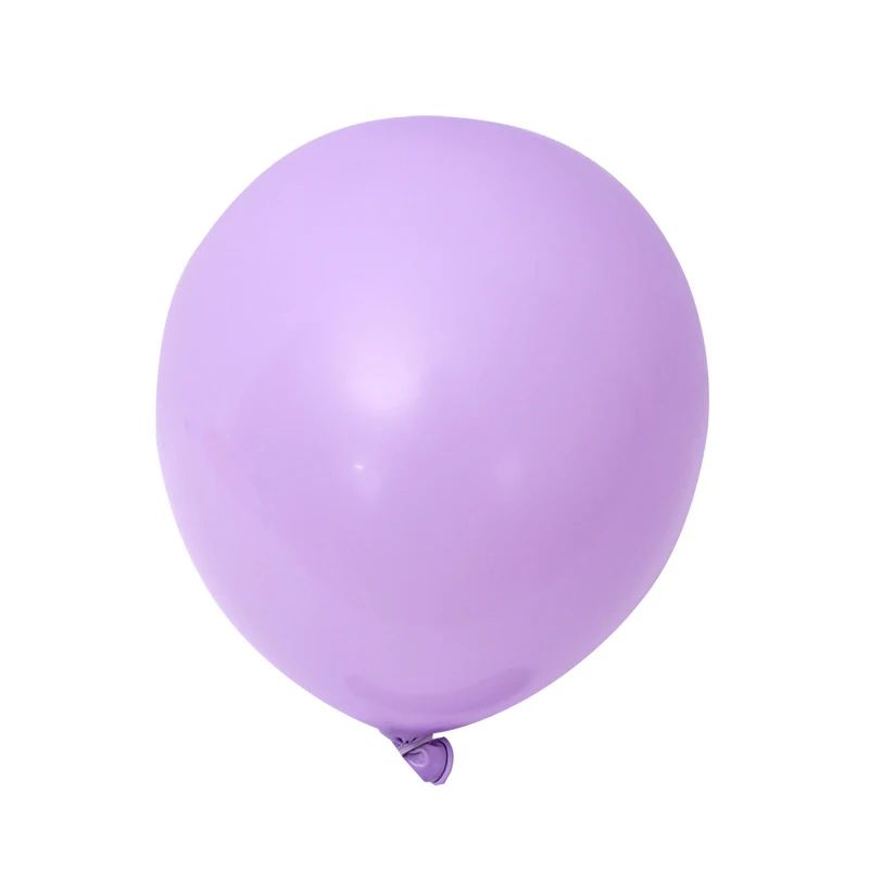 Purple Макарон цветной латекс праздничные воздушные шары День рождения праздничные украшения: воздушные шары Сладкий Свадебный фестиваль балон вечерние поставки - Цвет: Purple