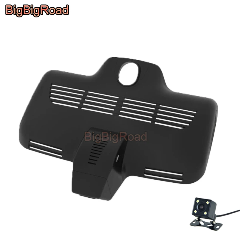 BigBigRoad для Mercedes Benz C класса топ версия автомобиля wifi DVR видео регистратор камера FHD
