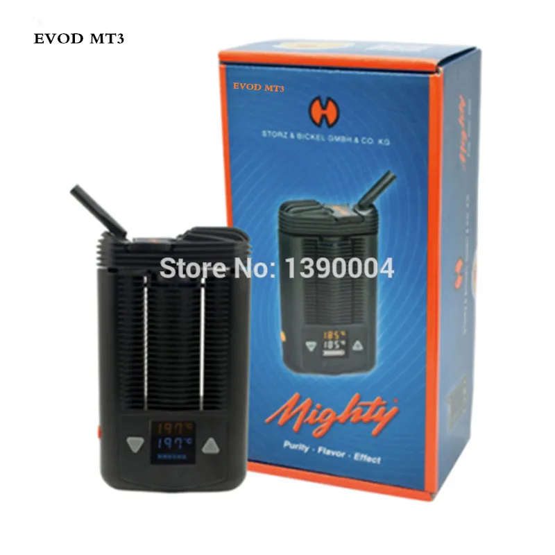EVOD MT3 Mighty v3 Dry herb vaporizer battery powered herbal Mighty v3