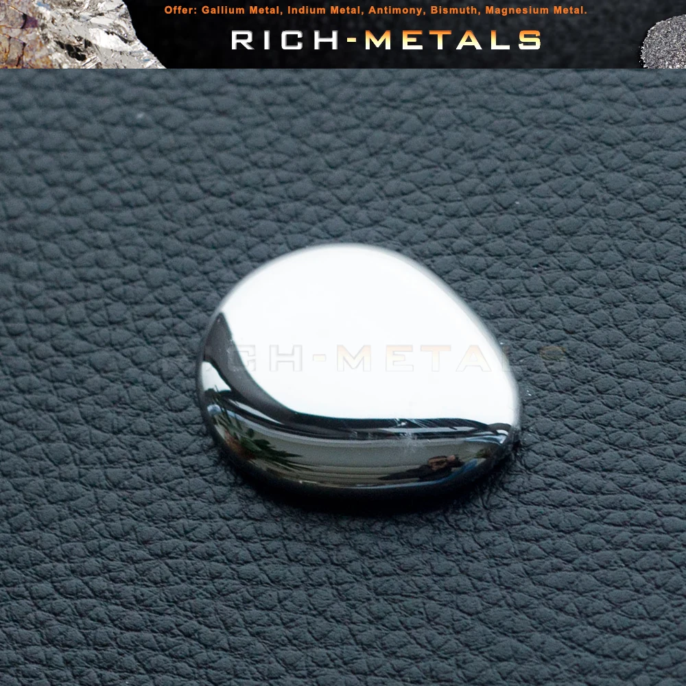 40 грамм 99.99% чистого галлия металла