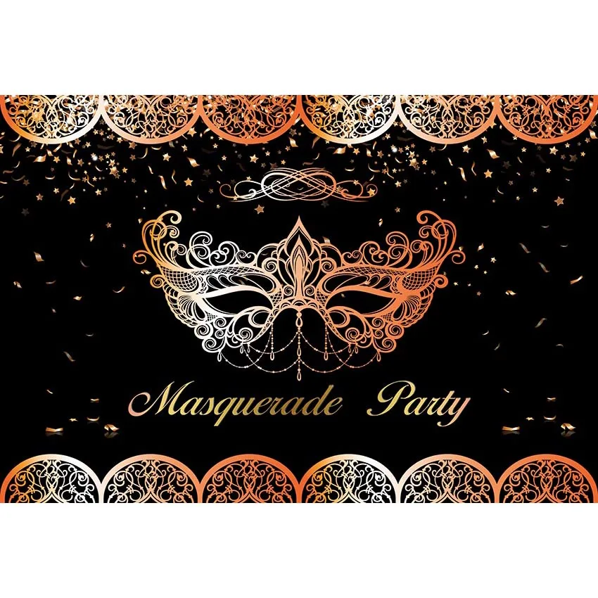 Thin Vinyl Photography Background Masquerade Night Party Birthday Backdrop Photo Studio Baby Shower Commercial Display | Электроника