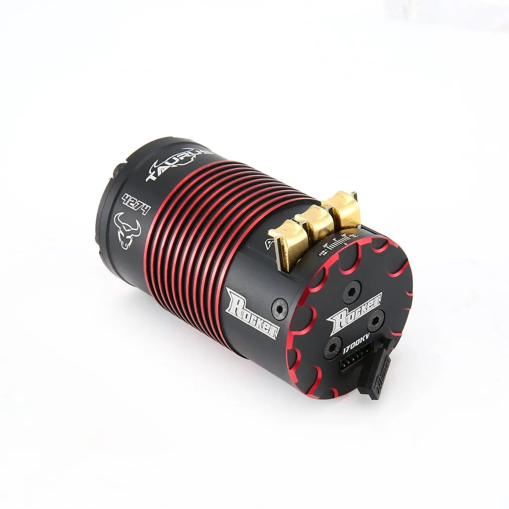 Rocket 4274 1700KV бесщеточный сенсорный двигатель 4-полюсный автоматический автомобильный двигатель RC для 1/8 Электрический на дороге туристический автомобиль Запчасти