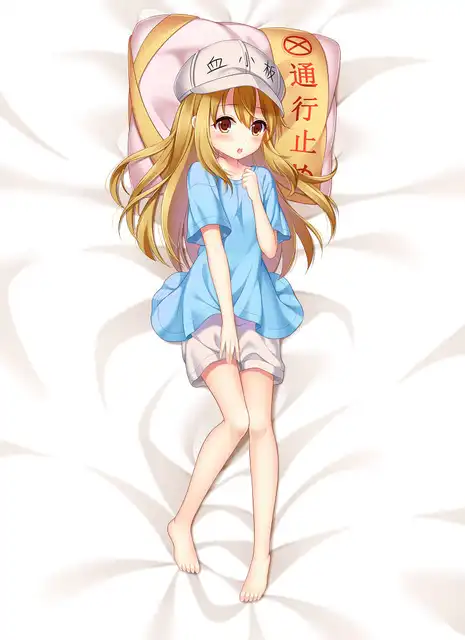 Cirno Toko Hataraku Saibou Karakter Anime Yang Indah Loli