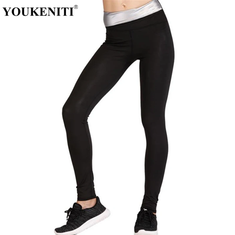 

Plus Size S-XXXL Sport Pants Women Leggings Fitness Lose Weight Sauna Sweat YogaPants jogging Pants Running Sweatpants