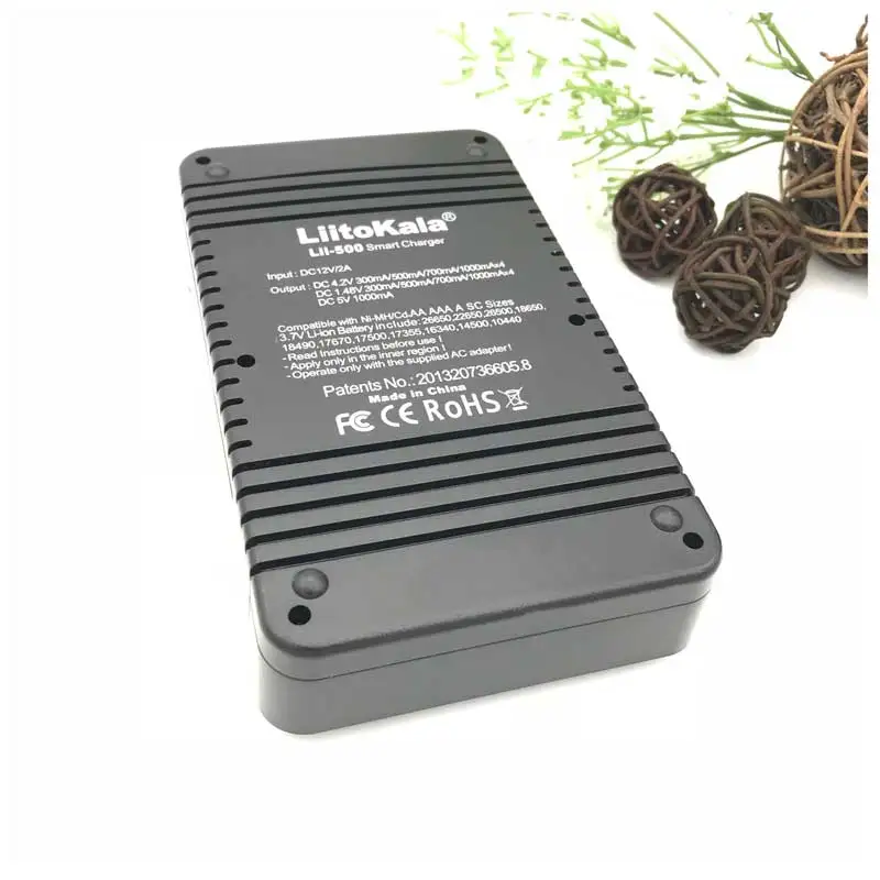 LiitoKala lii500 lii-500 ЖК-дисплей 18650 карикатура на 18650 17500 26650 1634014500 AA AAA Ni-MH Ricaricabili