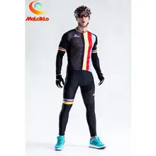 Велосипед racinglong Майки с Биб Брюки для девочек Для Мужчин's Велоспорт Джерси Весна и зима флисовая спортивная одежда qm17lt3