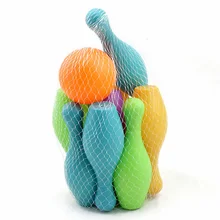 Спортивный Боулинг Для детей игрушечный костюм крытые игрушки головоломка унисекс пластик прямые продажи