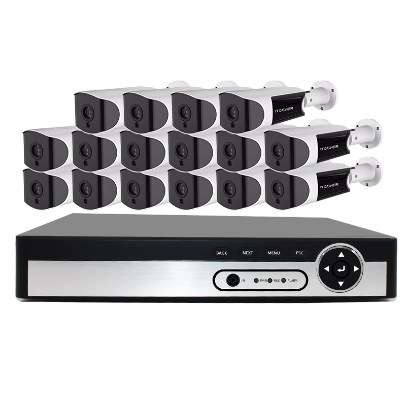

NVR kit 16PCS 4.0M IP Camera Motion Detection Night Vision CCTV Camera Security Camera System Surveillance Kit Full HD CCTV Kit