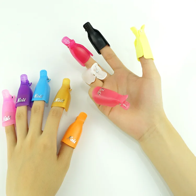 10 шт. зажимы для снятия гель лака|gel polish remover|nail removerpolish remover |