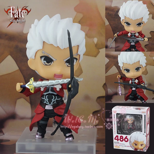 

New Good Smile Nendoroid 486 # Fate stay night Unlimited Blade Works Archer Super Movable Edition 4" Action Figure
