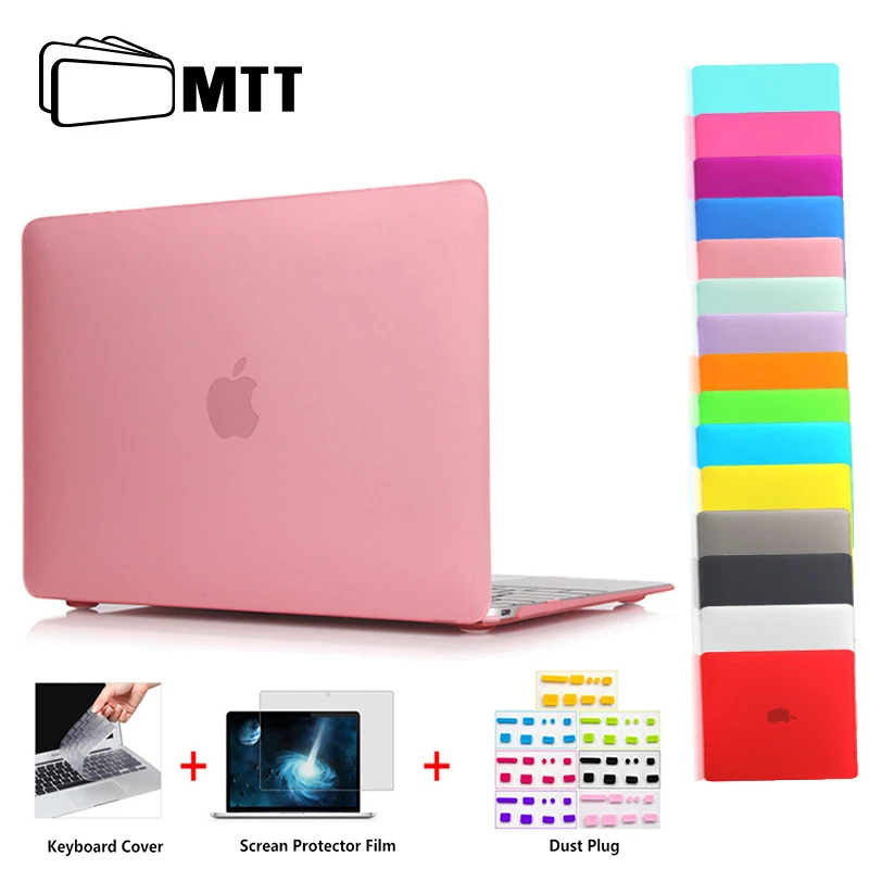 MTT Matte Hard Case Cover For Macbook Air 13 inch A1932 2018 Laptop