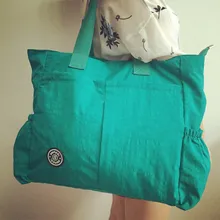 Super Grand Sac!! marque Femmes Messenger Sac À Main Imperméable En Nylon D’épaule Fourre-Tout Décontracté Kiple Style Dames Sac