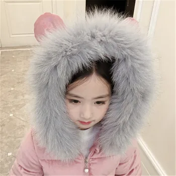 

2018 kids children's winter jackets Kids cotton Down Coat Baby jacket for girls parka Outerwear big fur Hoodies girl Coat AA2899