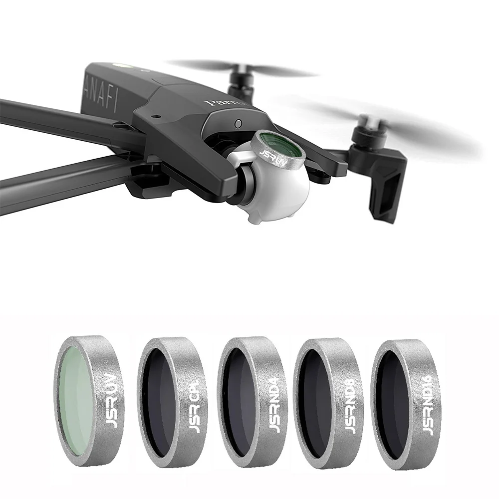 

Parrot ANAFI Lens Filter Bundles ND4 ND8 ND16 CPL UV Camera Neutral Density Polarizing Filter for Anafi Drone Gimbal Filter