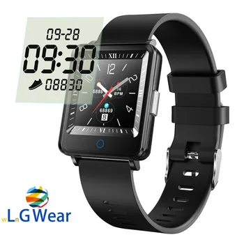 

Men SmartWatch Fashion Business Dual Screen Clock IP67 Waterproof Activity Fitness Tracker Sport Smart Bracelet For android IOS