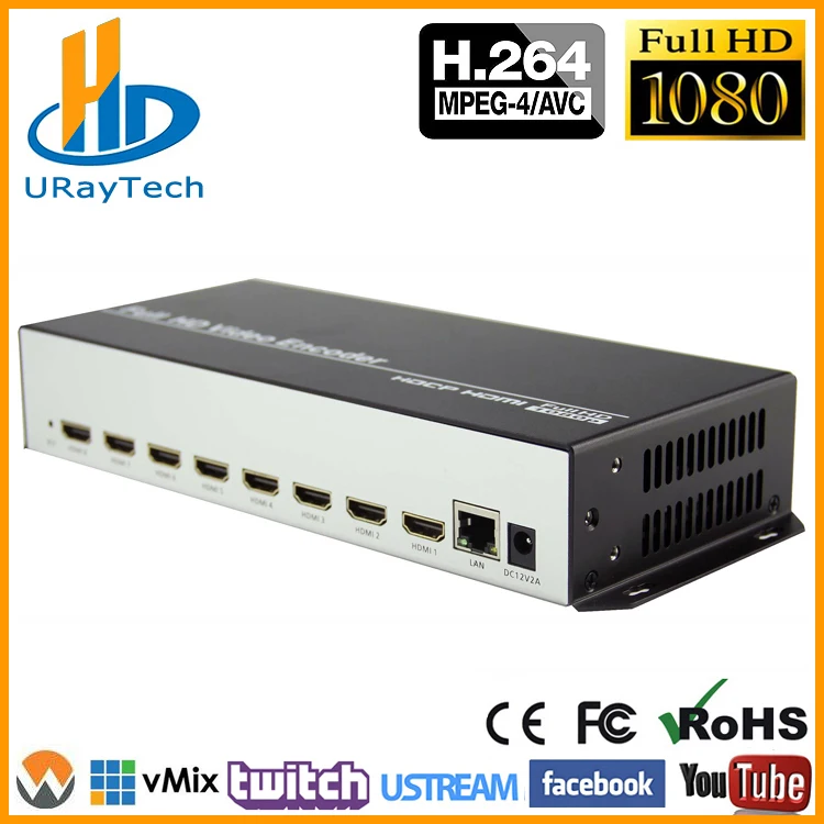 Aliexpress.com : Buy 8 In 1 H.264 HDMI To IP Video Encoder