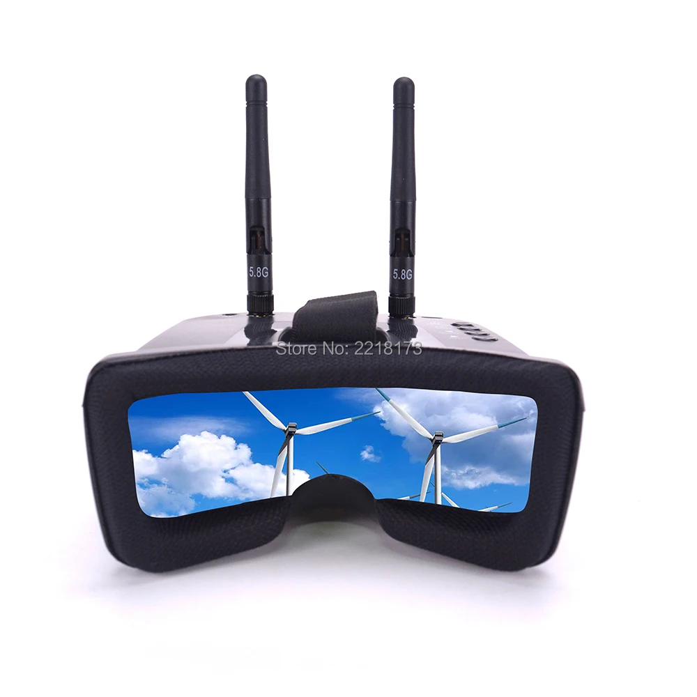 

FPV 3 Inch 480*320 Display 5.8G 40CH Mini FPV Goggles Build in 3.7V 1200mAh Battery FPV System For Drone