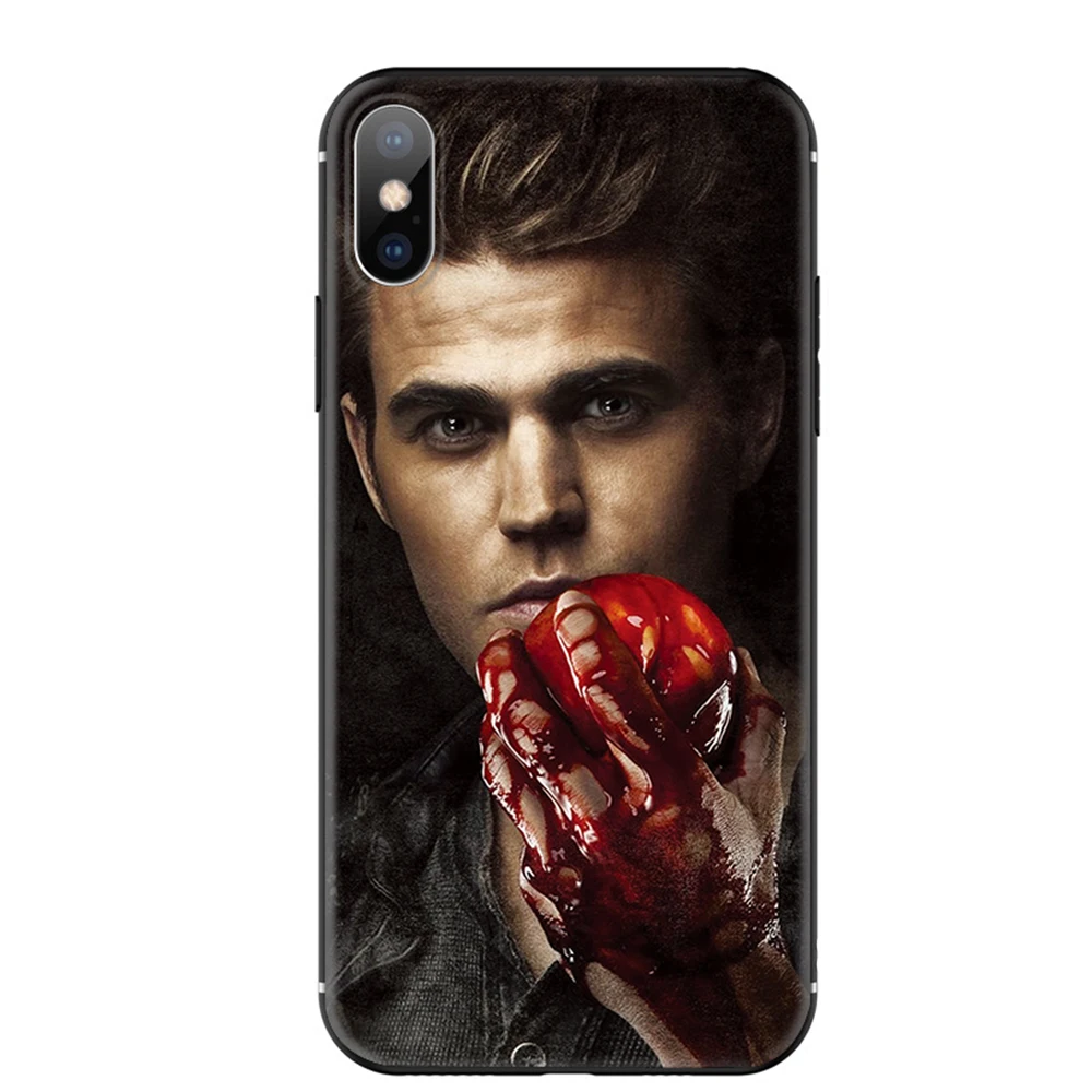 Мягкий чехол из ТПУ Lavaza The Vampire diaries для iPhone 11 Pro XS Max XR X 8 7 6 6S Plus 5 5S SE - Цвет: 8