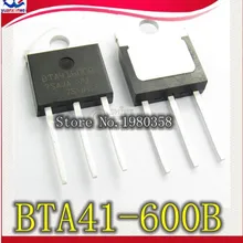 5 шт./лот BTA41-600B BTA41600B BTA41 BTA41-600B симисторов 40 ампер 600 вольт TO-3P