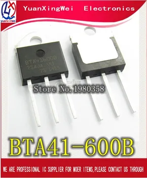 

5PCS/lot BTA41-600B BTA41600B BTA41 BTA41-600B Triacs 40 Amp 600 Volt TO-3P new original