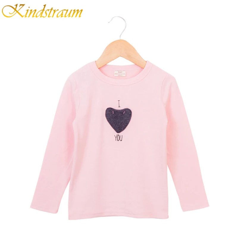 Kindstraum New Girls T Shirt Long Sleeve Kids Children Spring Girls