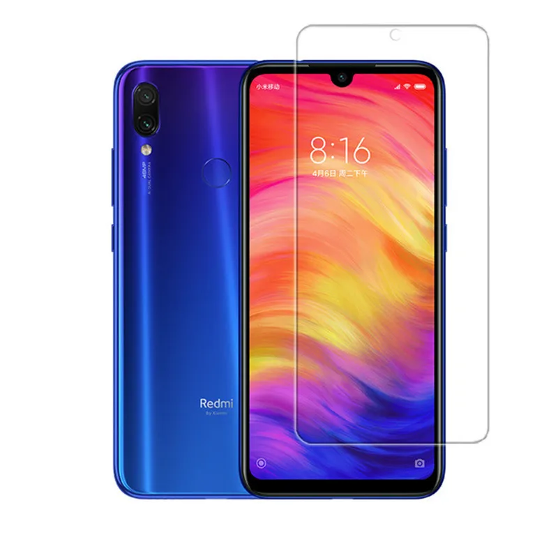 Полный клей для Xiaomi Redmi Note 7 6 pro 5 pro защитная пленка из закаленного стекла Взрывозащищенный протектор экрана Redmi Note 7 6,3"