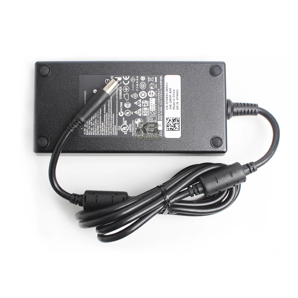 180 Вт Сетевой адаптер питания для ноутбука зарядное устройство для ноутбука Dell MC9FV, точность M6600 M6800 0DW5G3, для Alienware 15 R1 R2 Мощность шнур
