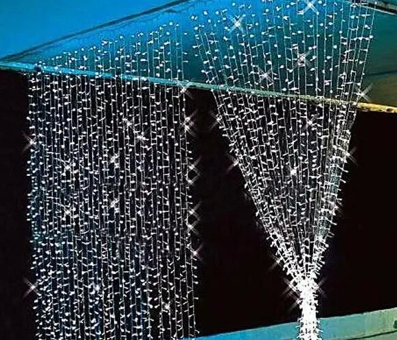 

3MX4M/4MX4M/6MX4M/8MX4M/10MX4M LED Icicle String Lights Christmas Fairy Lights Outdoor Home For Wedding/Party/Curtain.Decoration