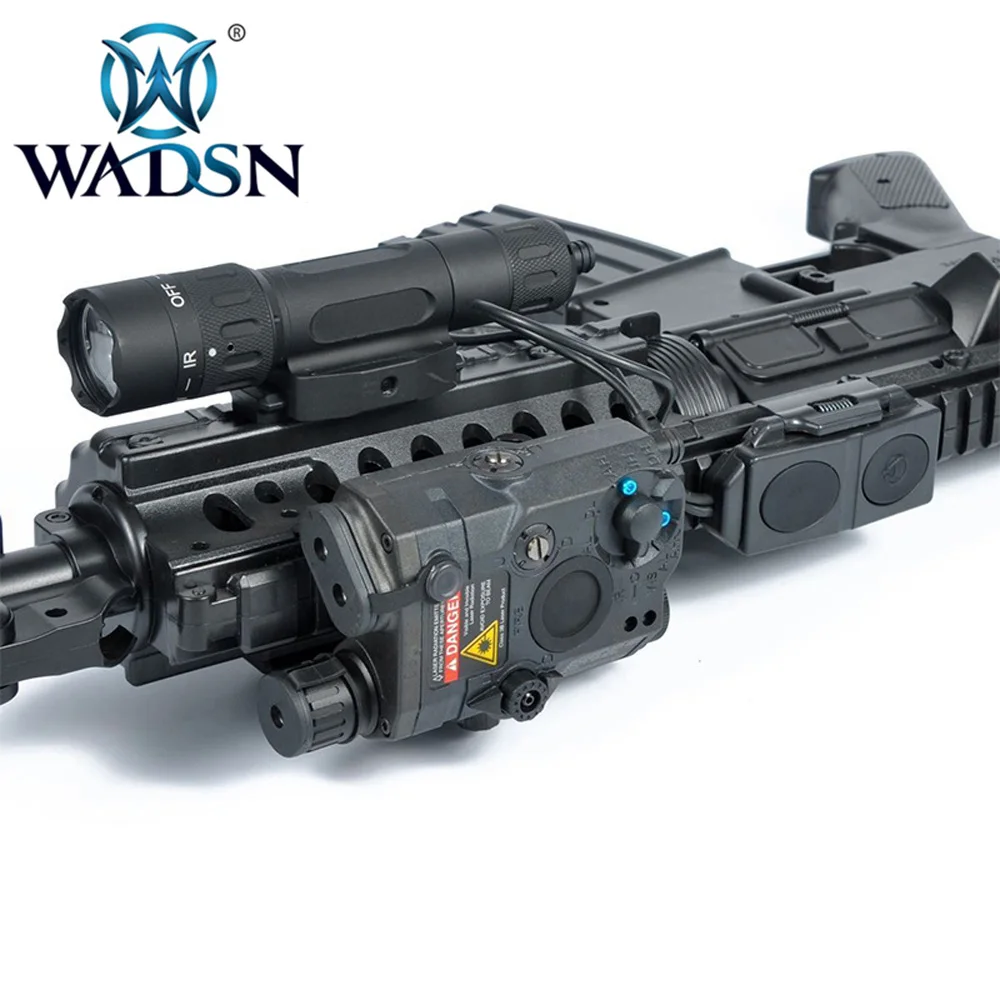 WADSN страйкбол тактический светильник комбо Ла-5/PEQ-15& WMX-200 светильник вспышки& двойной пульт дистанционного управления WEX418 охотничий оружейный светильник