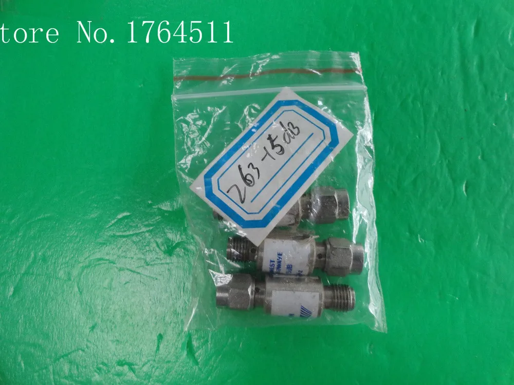 

[BELLA] MIDWEST 263-15dB DC-18GHz 15dB 2W SMA coaxial fixed attenuator --2PCS/LOT