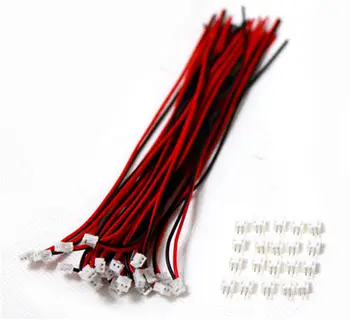 

40 SETS Mini Micro ZH 1.5 2-Pin JST Connector with Wires Cables