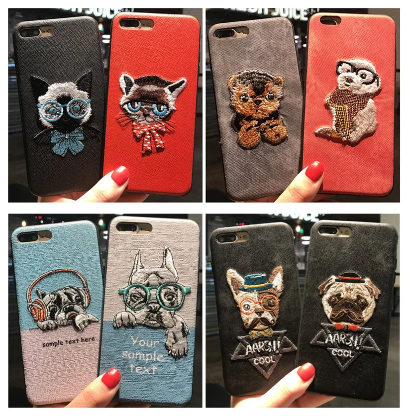 Luoyy fenjj для iPhone 6 6s 7 Plus чехол телефона красивый рисунок лисы мягкие ТПУ чехлы