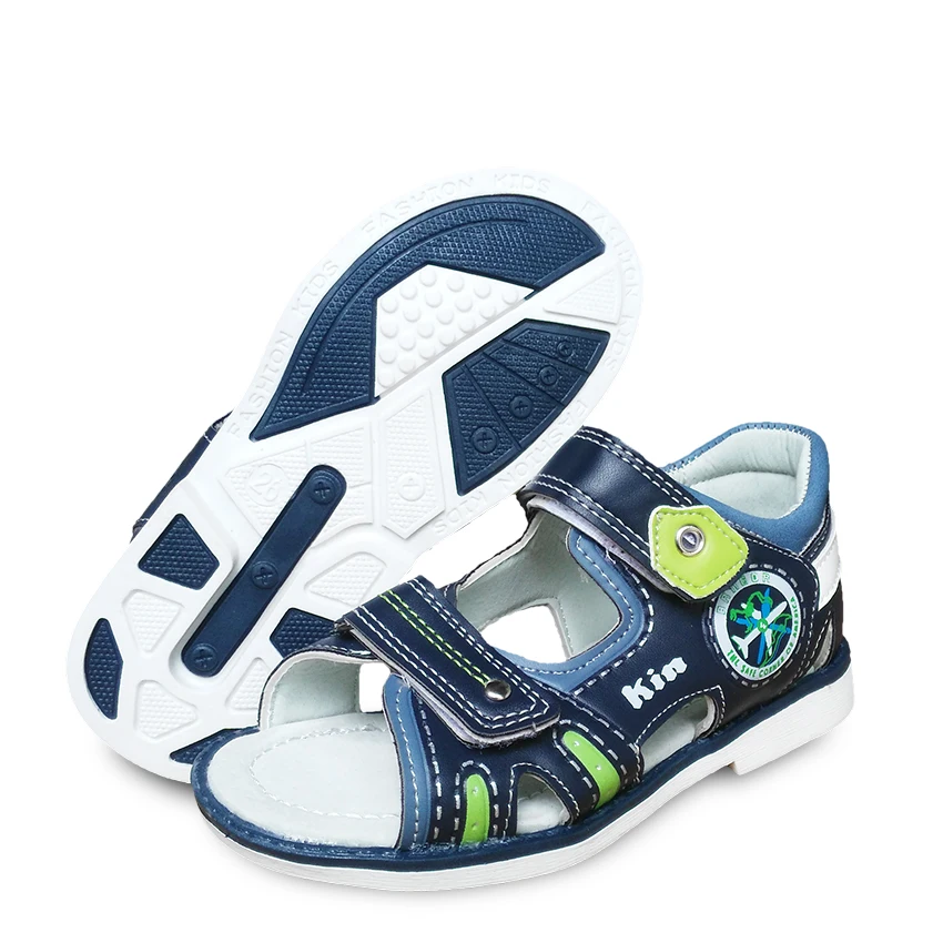 Chaussures orthopédiques en cuir pour enfants | 1 paire de chaussures à support arc pour enfants + taille intérieure 16.8 à 20.2cm, chaussures de loisirs pour enfants, nouveau Design